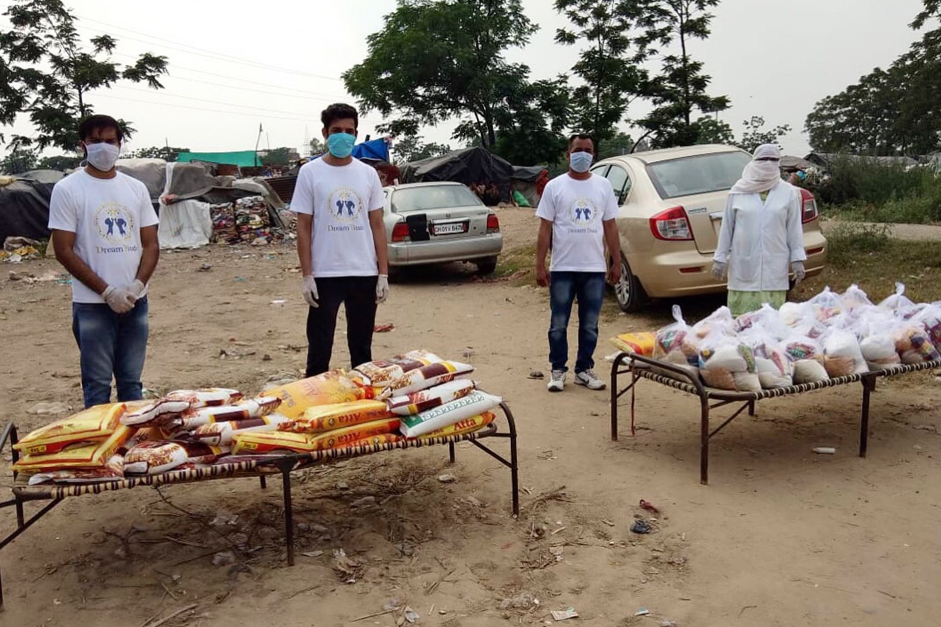 Support during Covid 19: Serving Poor families of Ragpickers