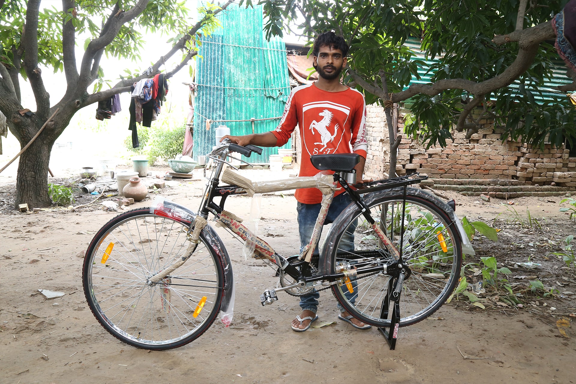 Supporting the Dream of a Comfortable Life: By donating a cycle to each