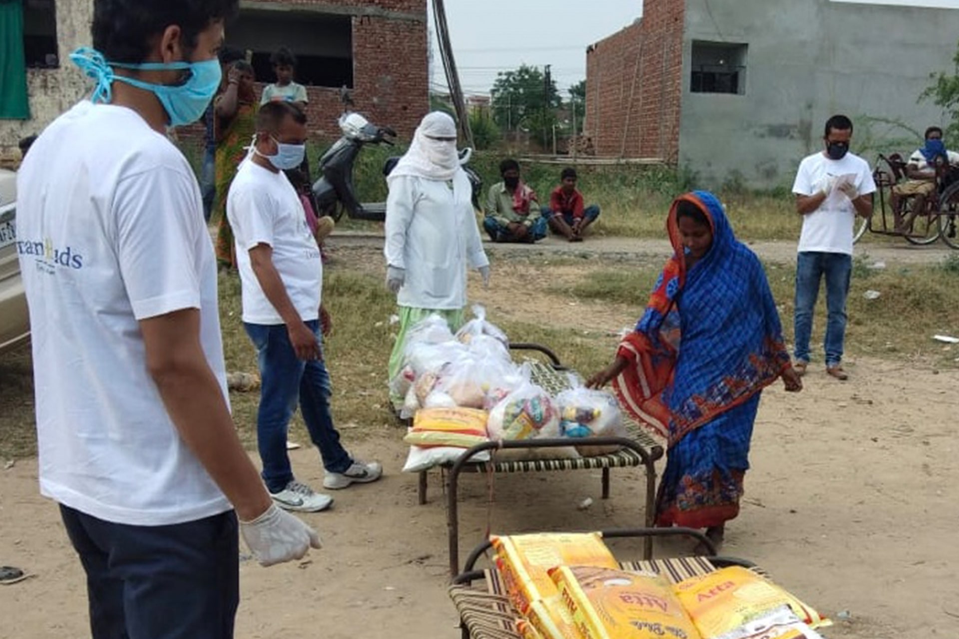 Support during Covid 19: Serving Poor families of Ragpickers