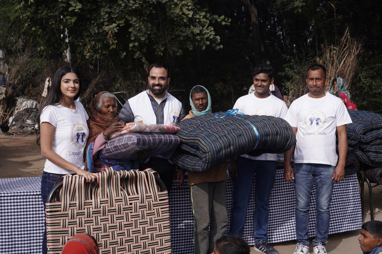 Supporting the needy elderly during winters
