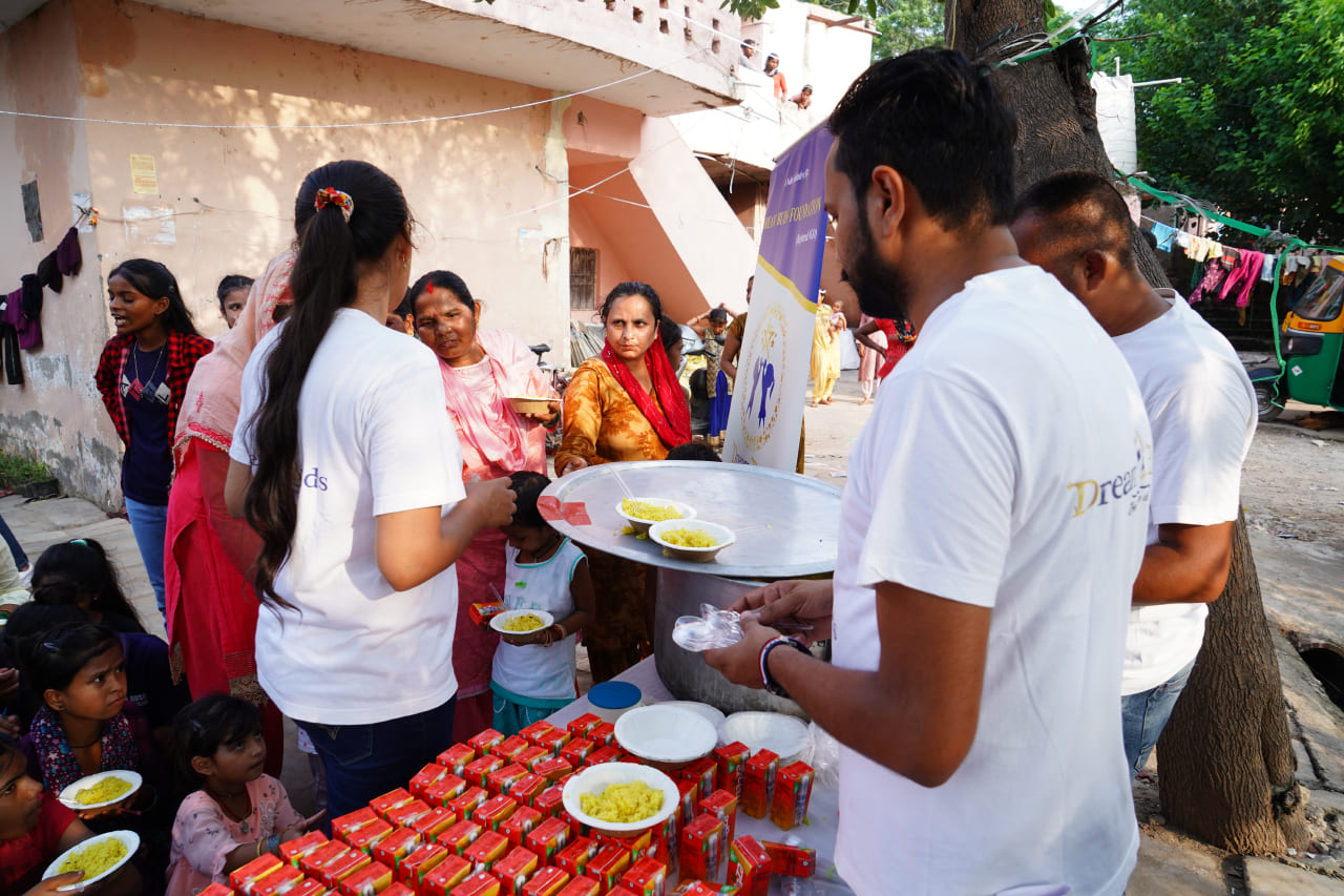 Festivities with underprivileged women