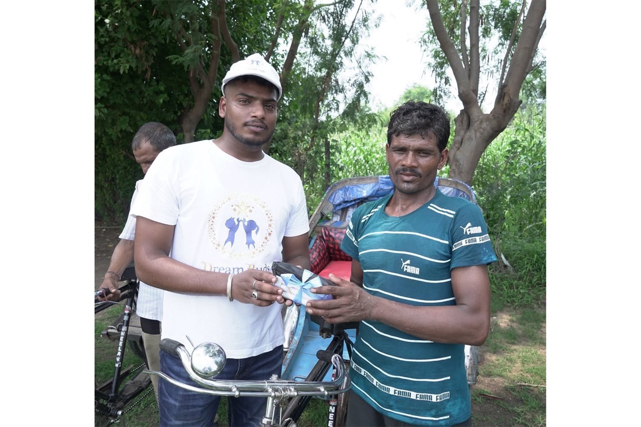 Supporting the Rickshaw Pullers during hot weather
