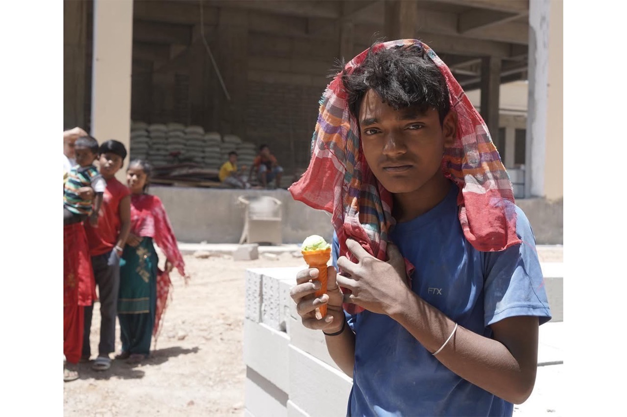 Supporting the poor labourers during peak summers