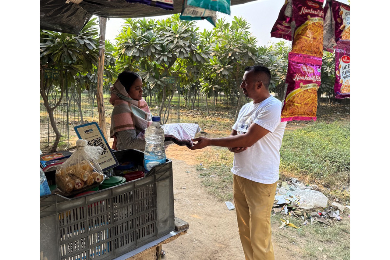 Contribution to ‘Bharat Ke Veer’/ Women Sanitation/ Help to Poor and Local Vendors