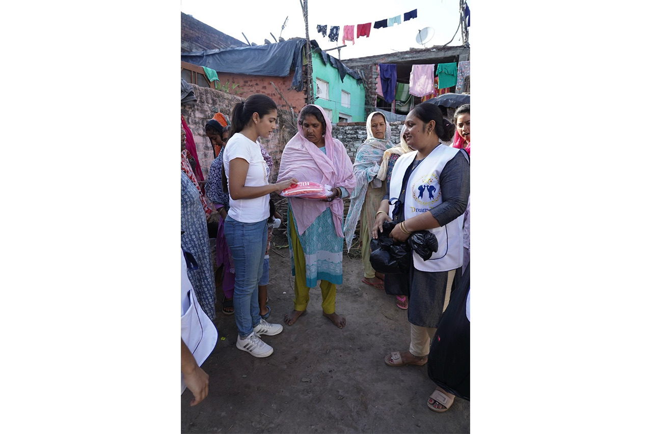 Contribution to ‘Bharat Ke Veer’/ Women Sanitation/ Help to Poor and Local Vendors