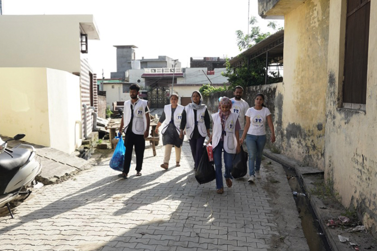 Contribution to ‘Bharat Ke Veer’/ Women Sanitation/ Help to Poor and Local Vendors