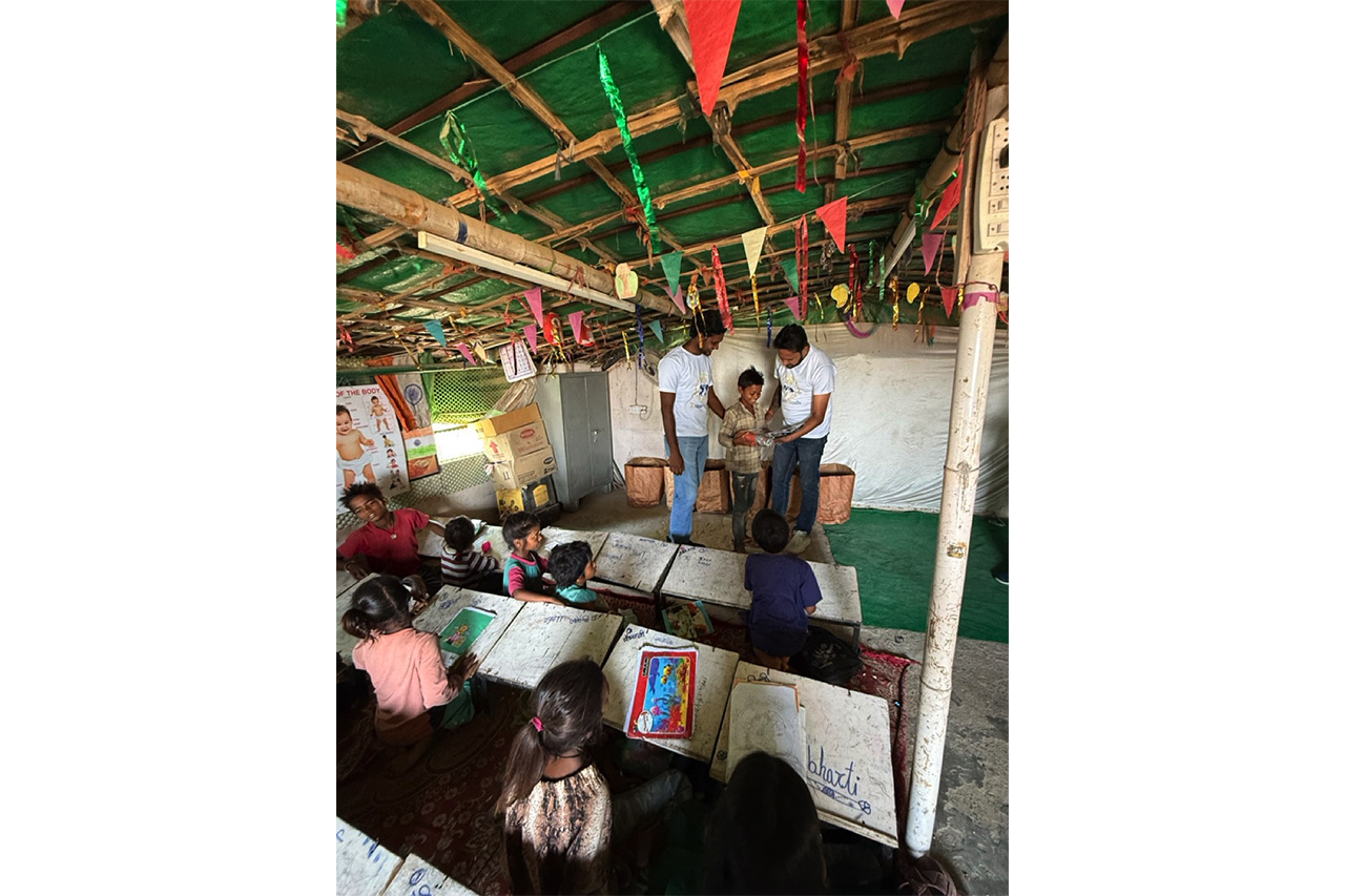 Supporting the Dream of Education of needy differently abled girl and Slum Children and a village native