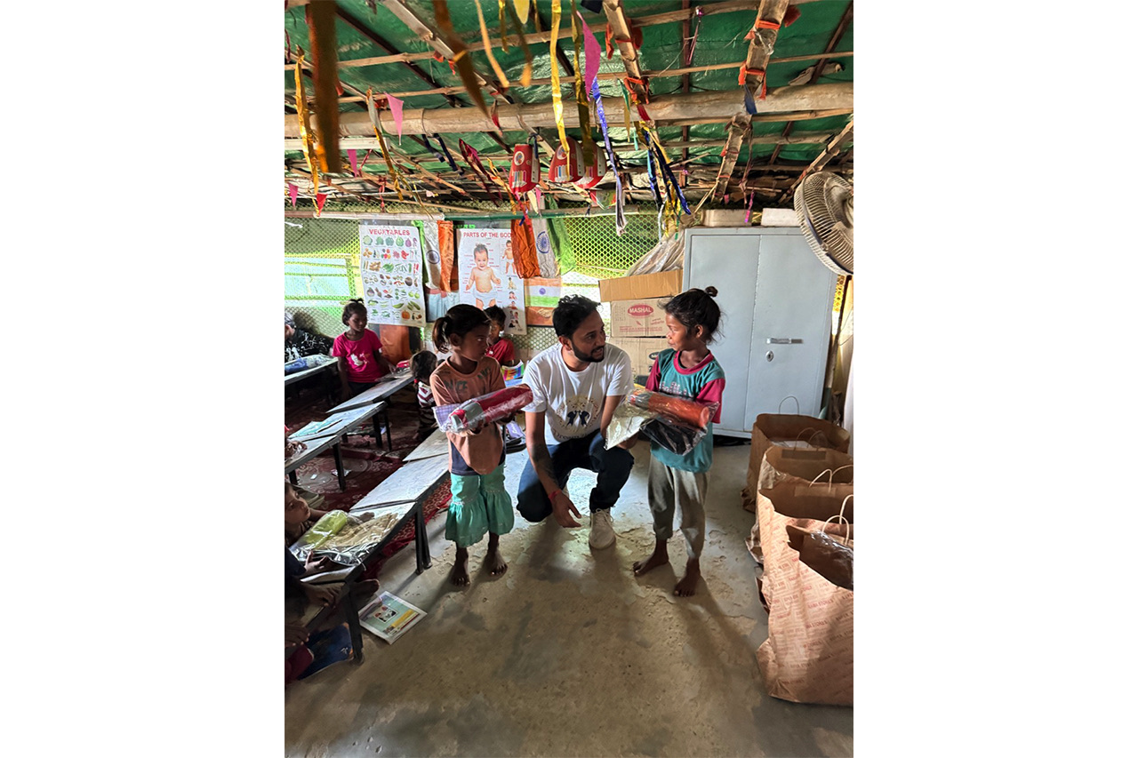 Supporting the Dream of Education of needy differently abled girl and Slum Children and a village native