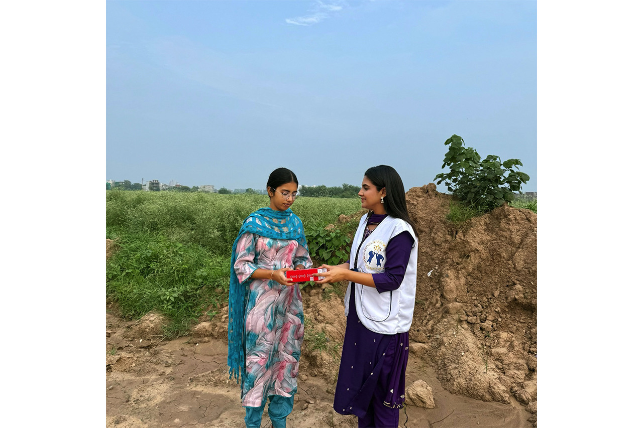 Supporting the Dream of Education of needy differently abled girl and Slum Children and a village native